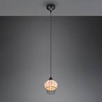 Borka hanglamp, 1-lamp, Ø 17,5 cm, Natur