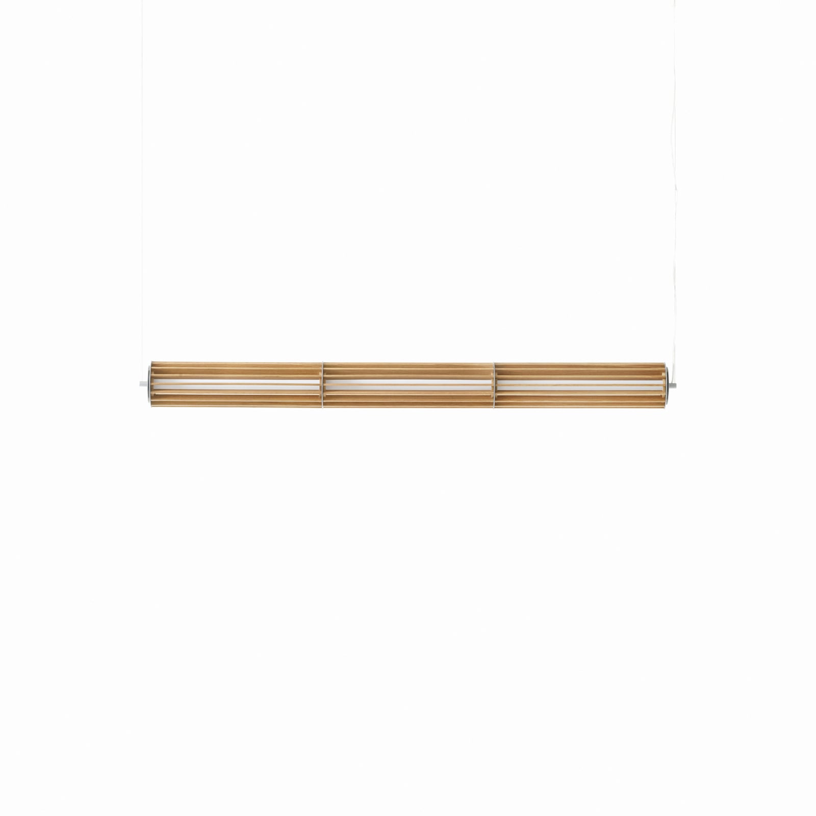 Numbra TY1 LED hanging light, oak, 122 cm, wood - &TRADITION
