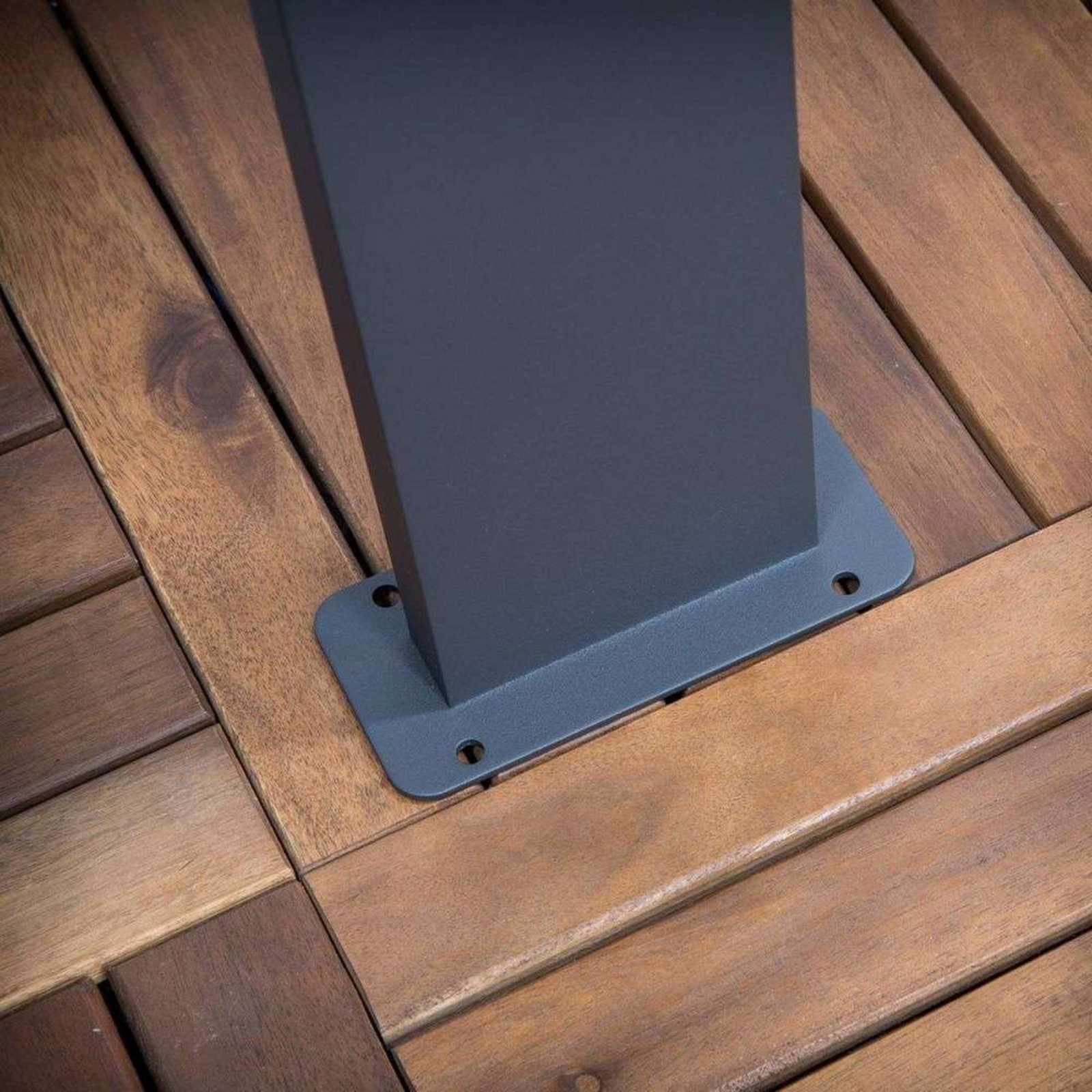 Nevio LED Kerti Lámpa H100 Érzékelővel Graphite - Lucande