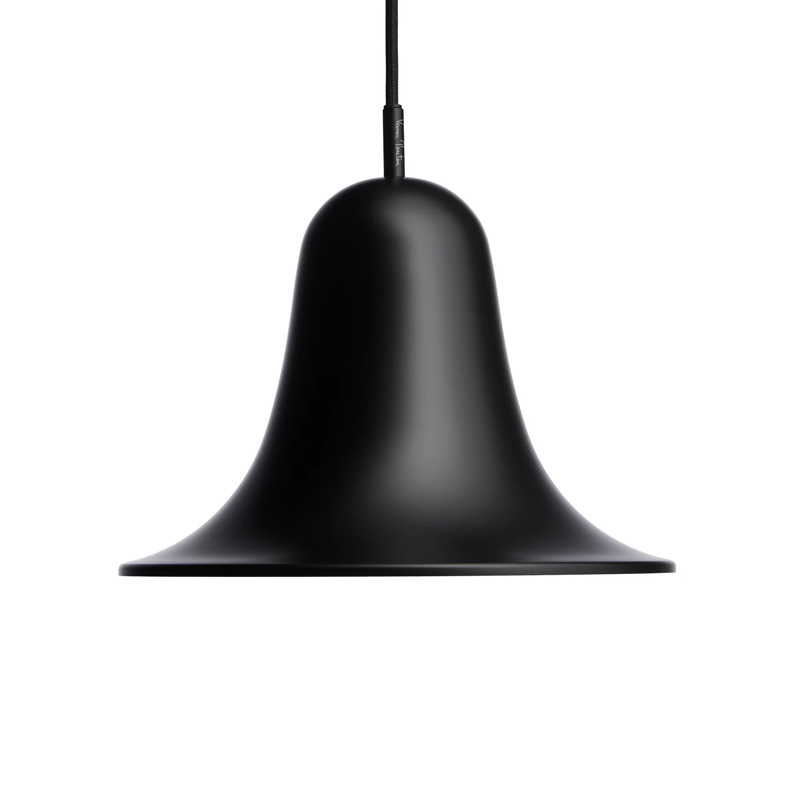 VERPAN Pantop Hängeleuchte Ø 23 cm schwarz matt