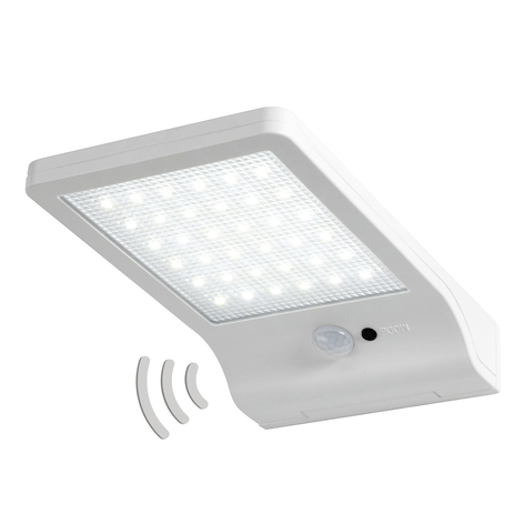 LEDVANCE DoorLED LED-Solar-Wandleuchte in Weiß