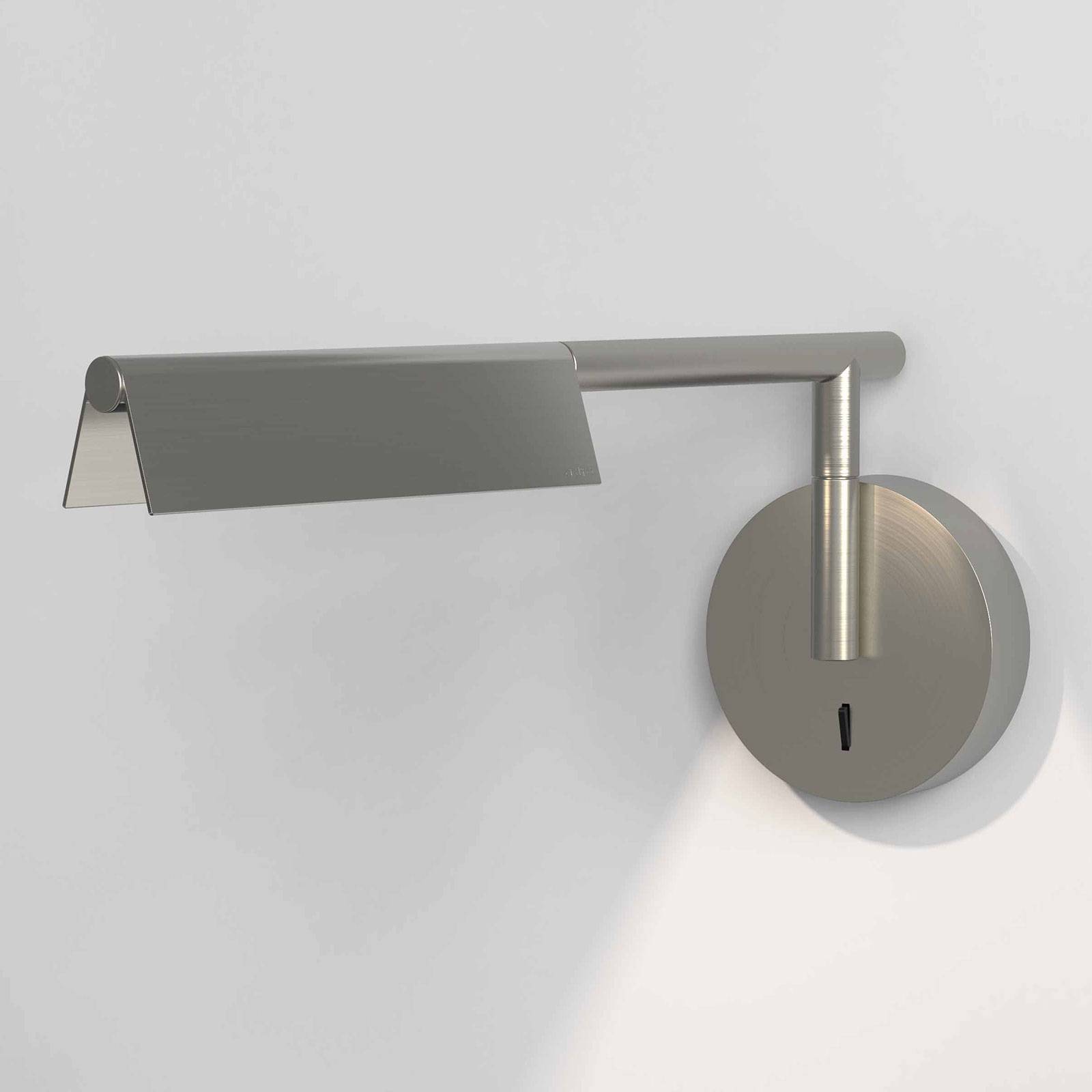 Astro Fold applique LED interrupteur nickel mat