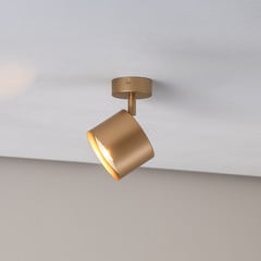 Faretto da soffitto Chloe orientabile 1 luce, oro