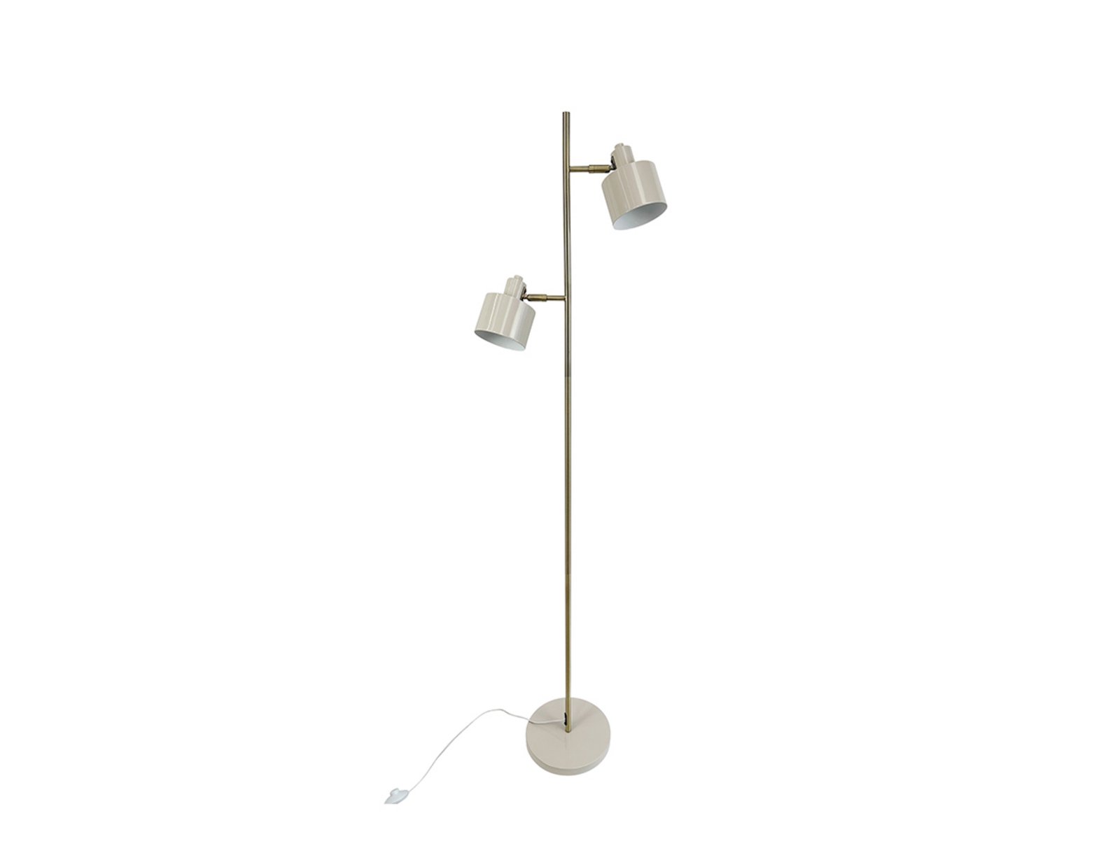 Ocean Golvlampa Beige/Brass - DybergLarsen