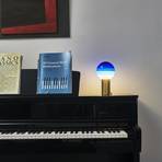 MARSET Dipping Light stolní lampa modrá/mosaz