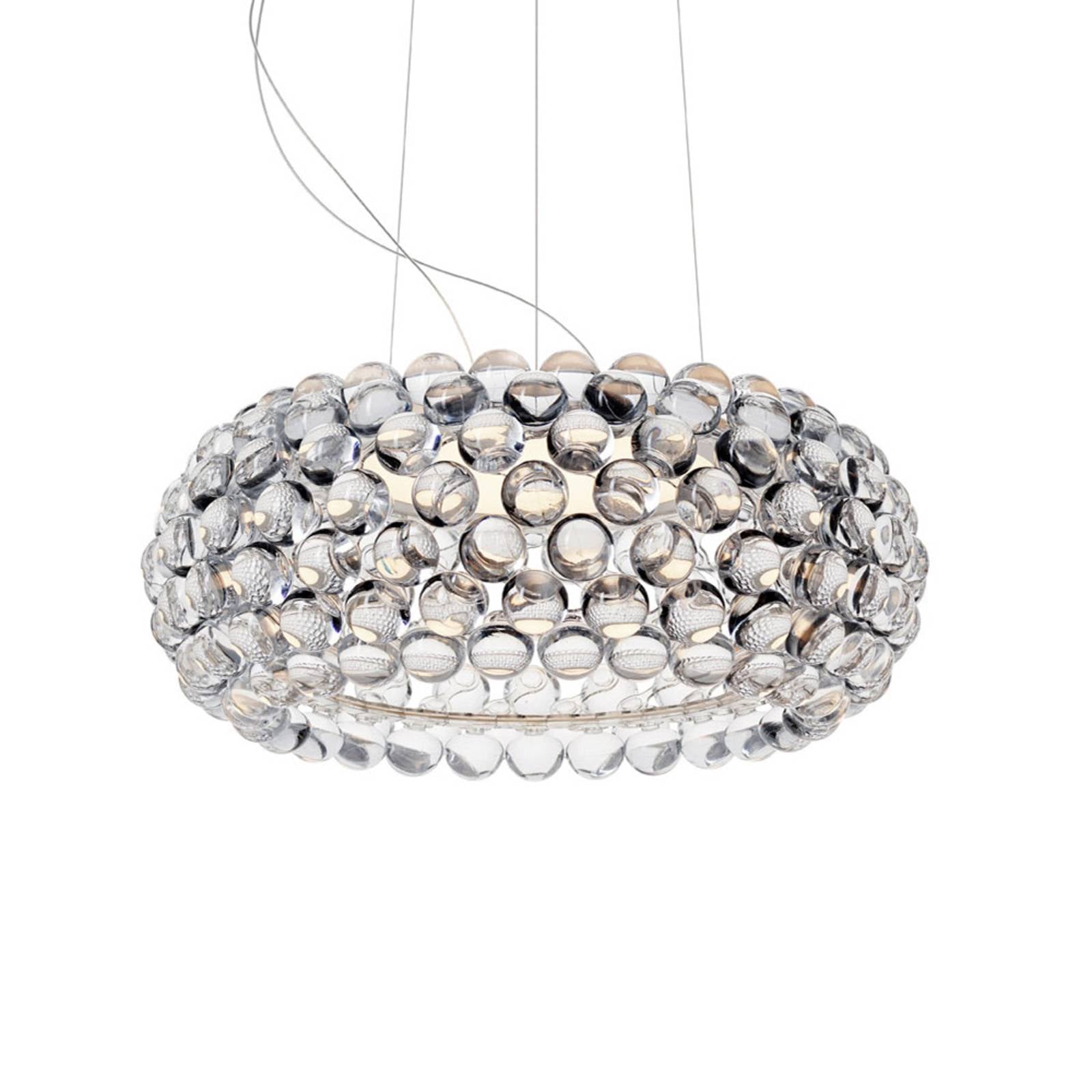 Foscarini Caboche Plus media Pendel dimmbar klar