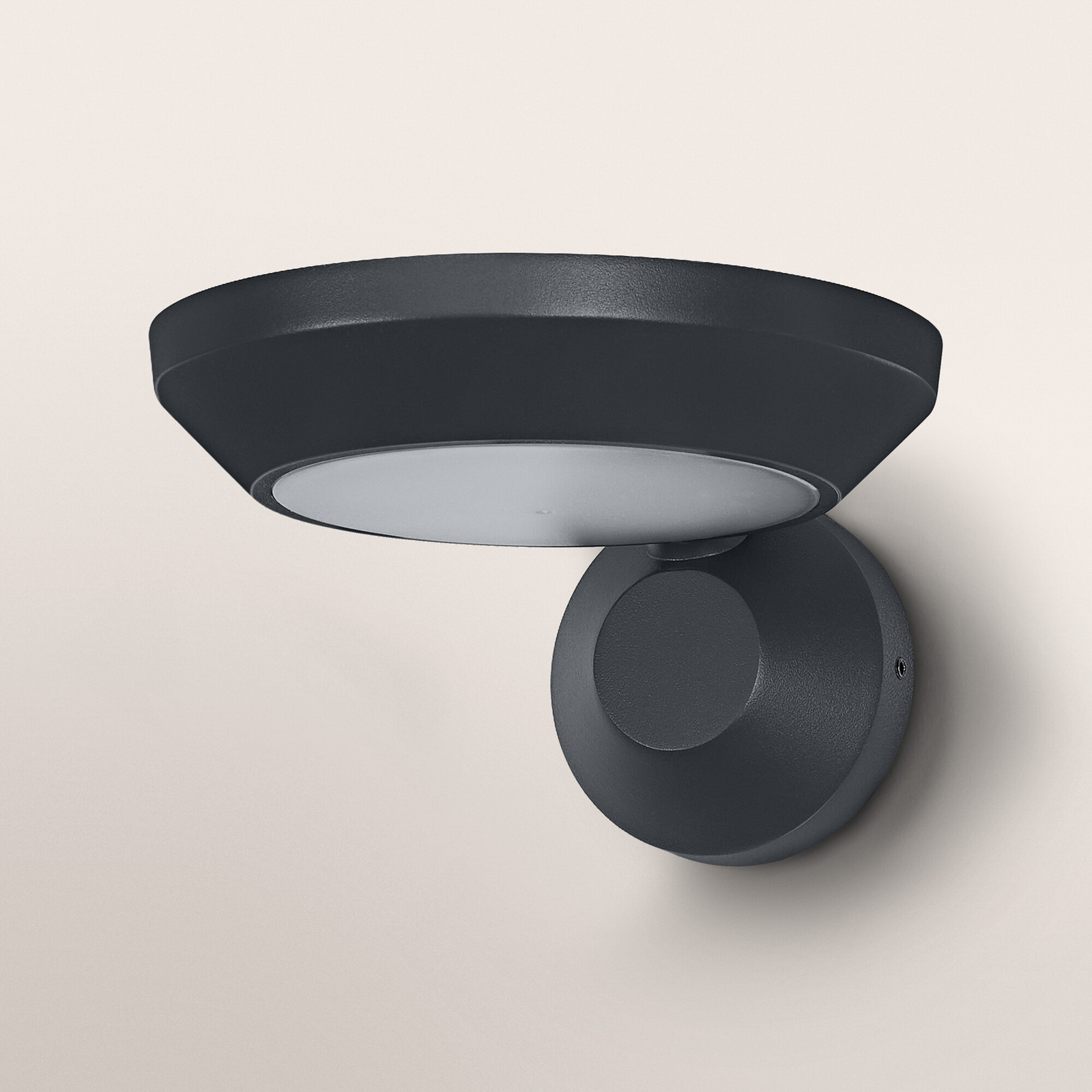 OSRAM LED-ulkoseinälamppu ENDURA STYLE tummanharmaa, 18 cm, IP65 OSRAM LED-ulkoseinälamppu ENDURA STYLE tummanharmaa, 18 cm, IP65