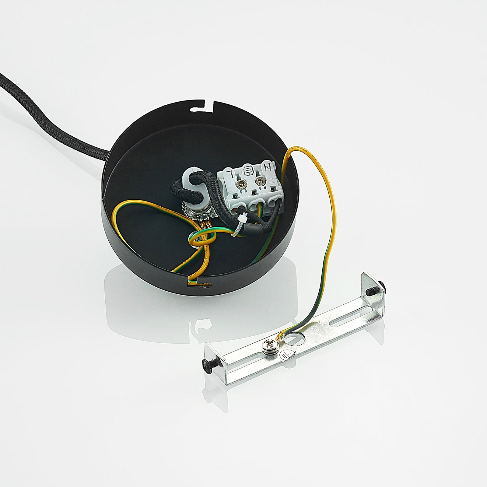 Emarin Pendelleuchte Black/Opal - Lucande