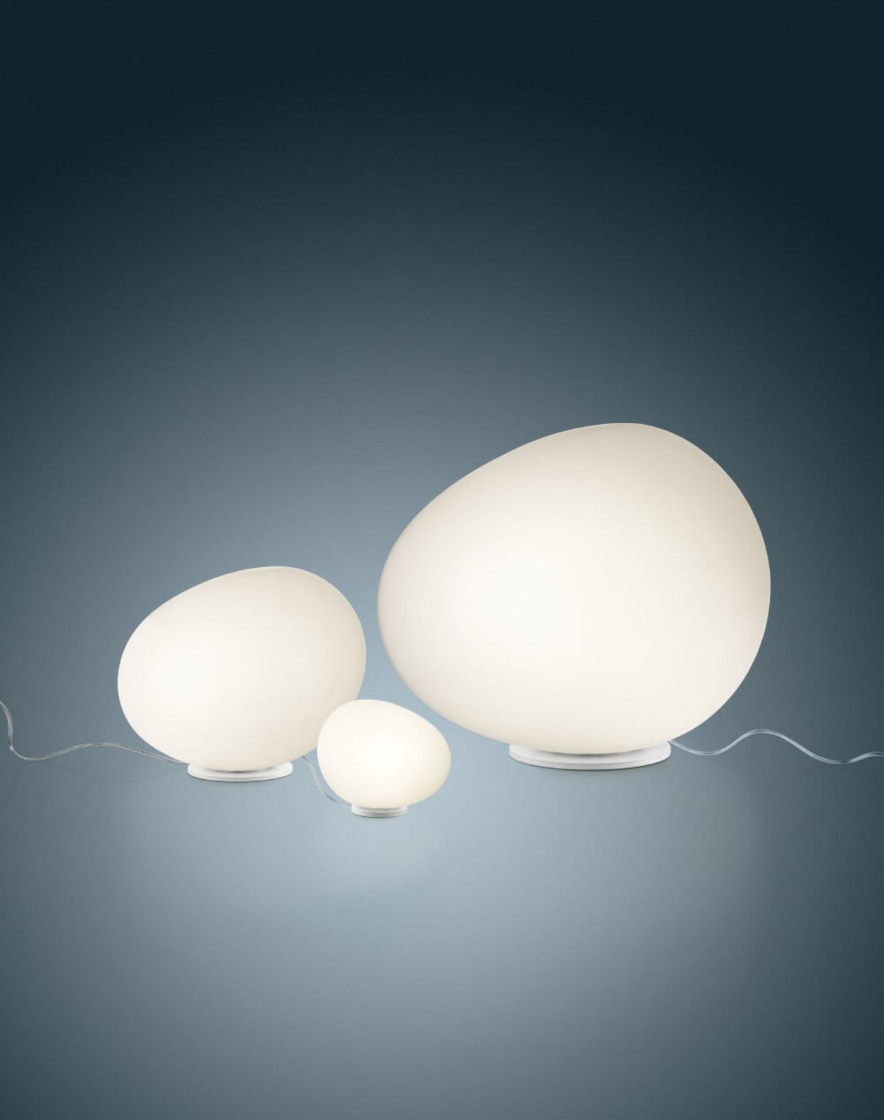 Gregg Bordlampe Stor Foscarini - Stue - Glas