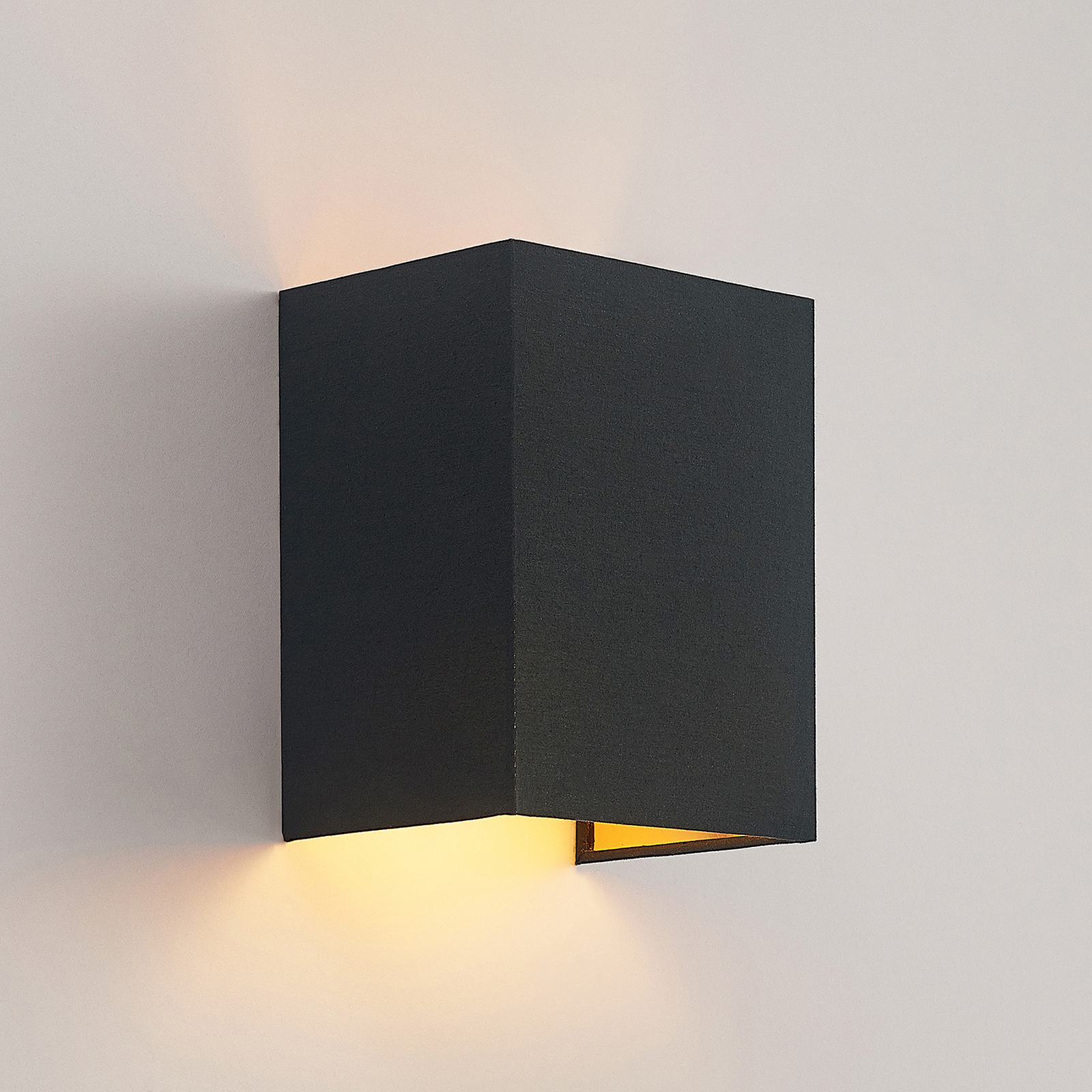 Lukani Lampa Ścienna Black/Gold/Nickel - Lindby