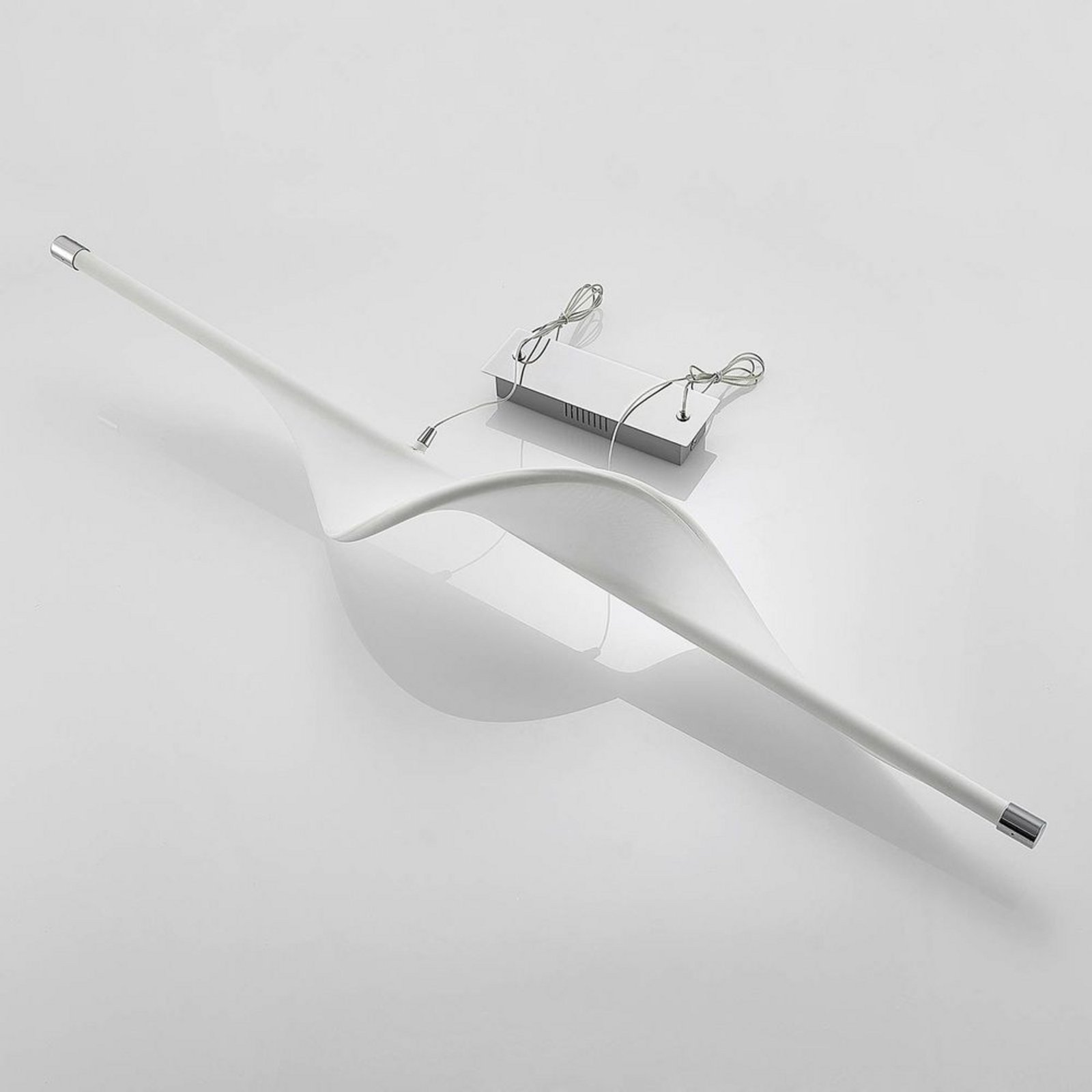 Edano Lustră Pendul White/Chrome - Lucande