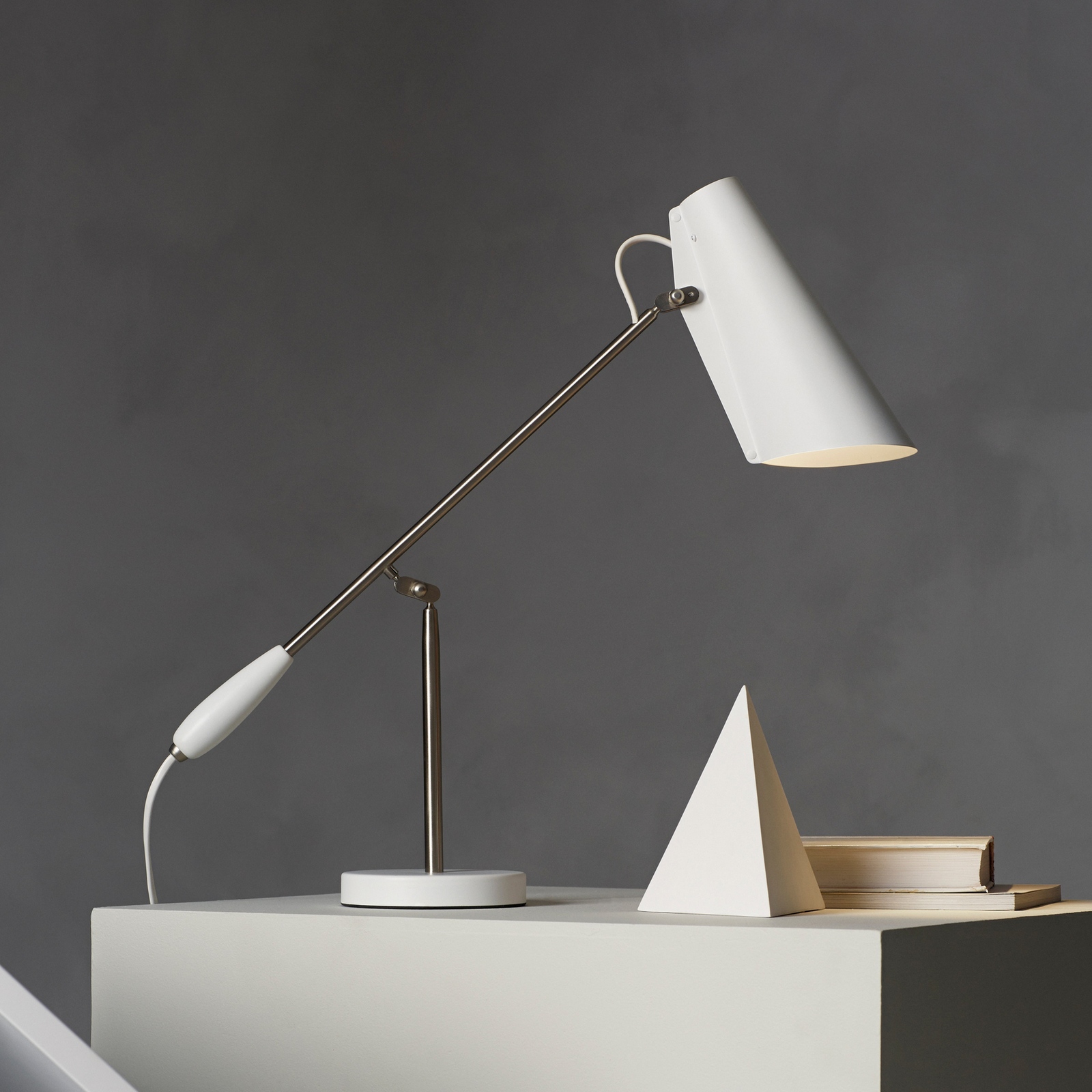 Birdy Bordlampe Hvit/Krom - Northern
