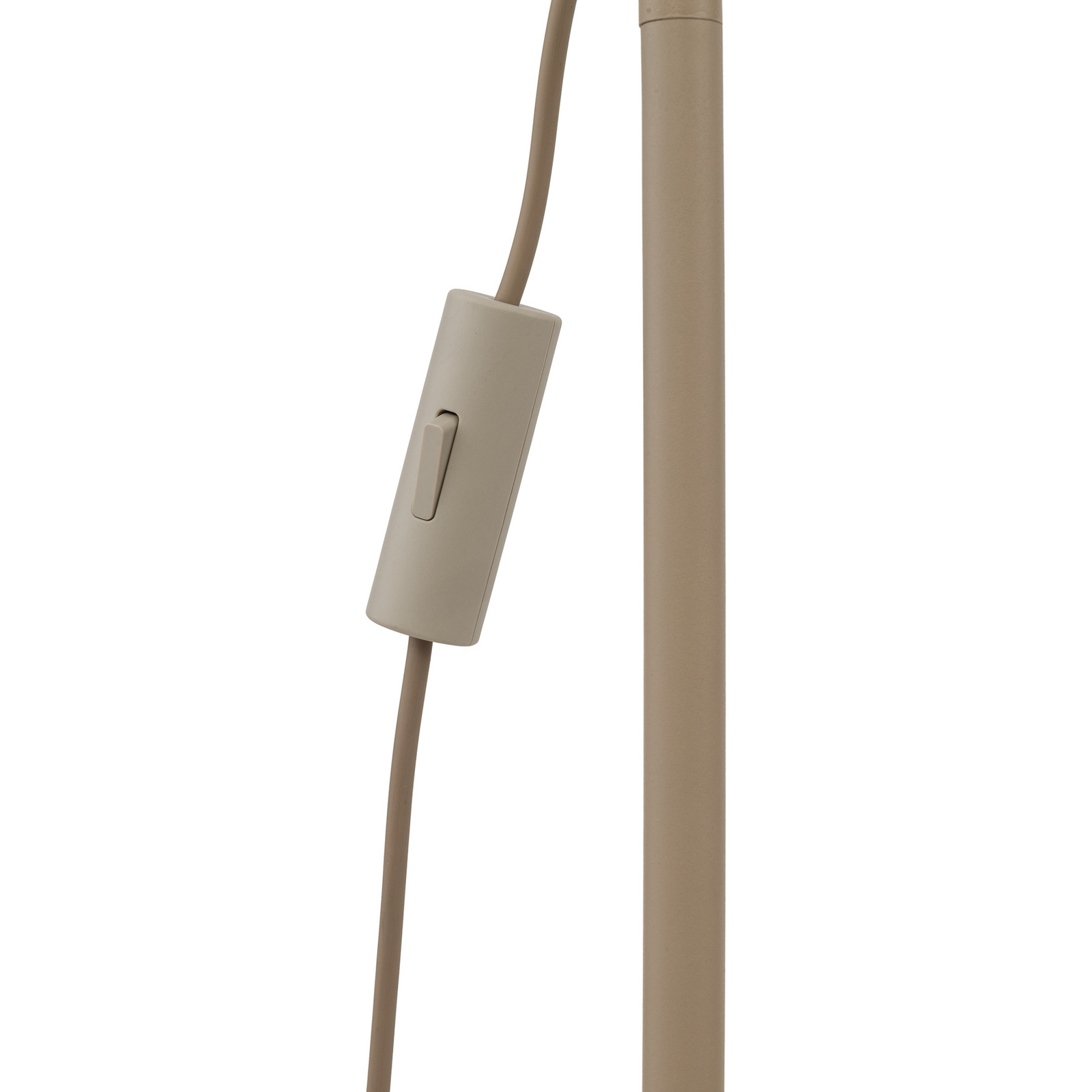Põrandavalgusti Elizabeth, liivakarva/beež, linasest kangast, kõrgus 152 cm, E27