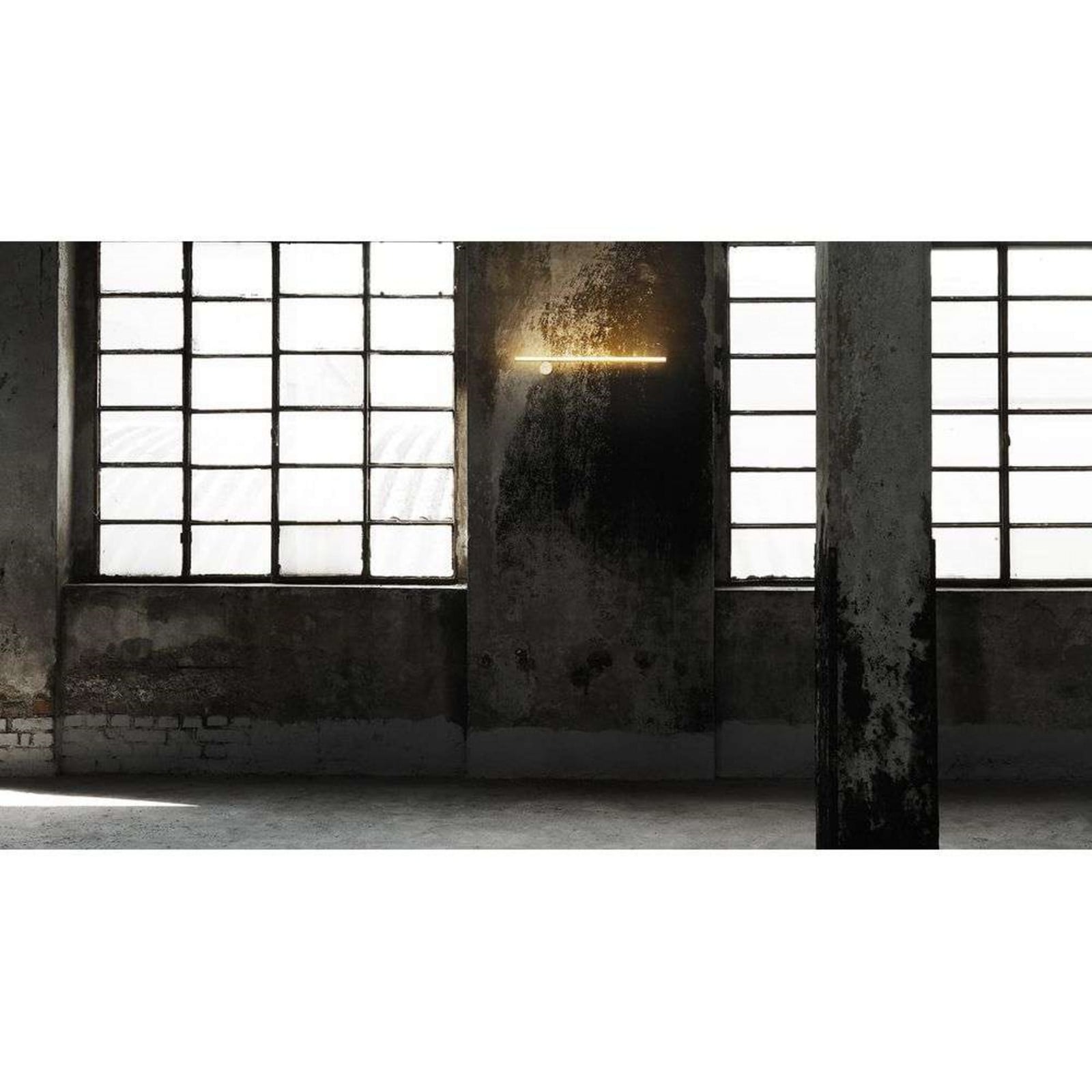 Coordinates W1 Væglampe Golden FLOS - Stue - Aluminium