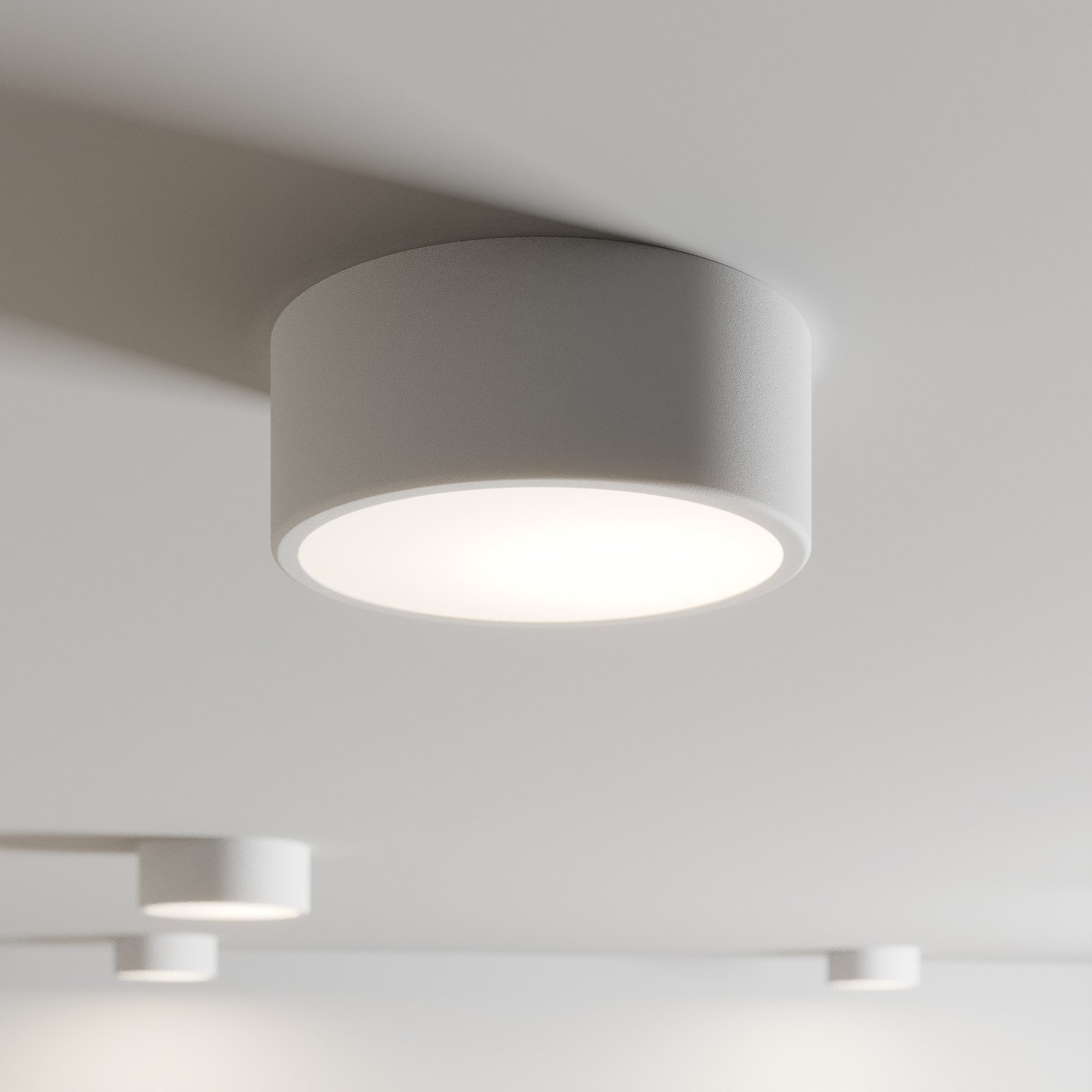 Cleo ceiling light, Ø 20 cm, white