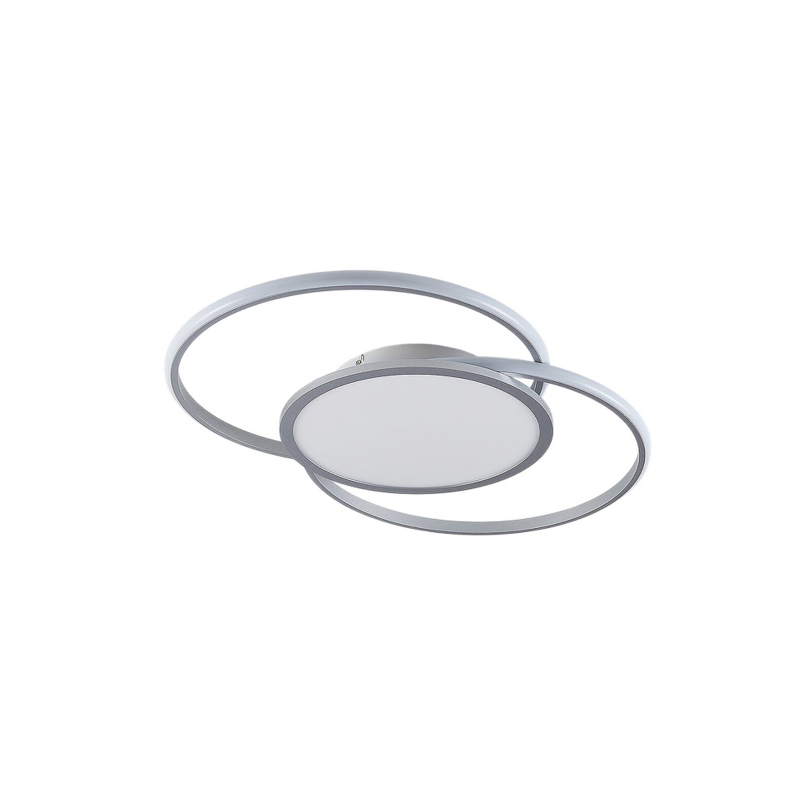Senne Plafondlamp M Silver - Lucande Senne Plafondlamp M Silver - Lucande