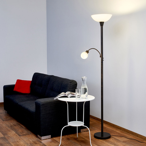 Lampa oświetlająca sufit LED ELAINA w kolorze rdzy
