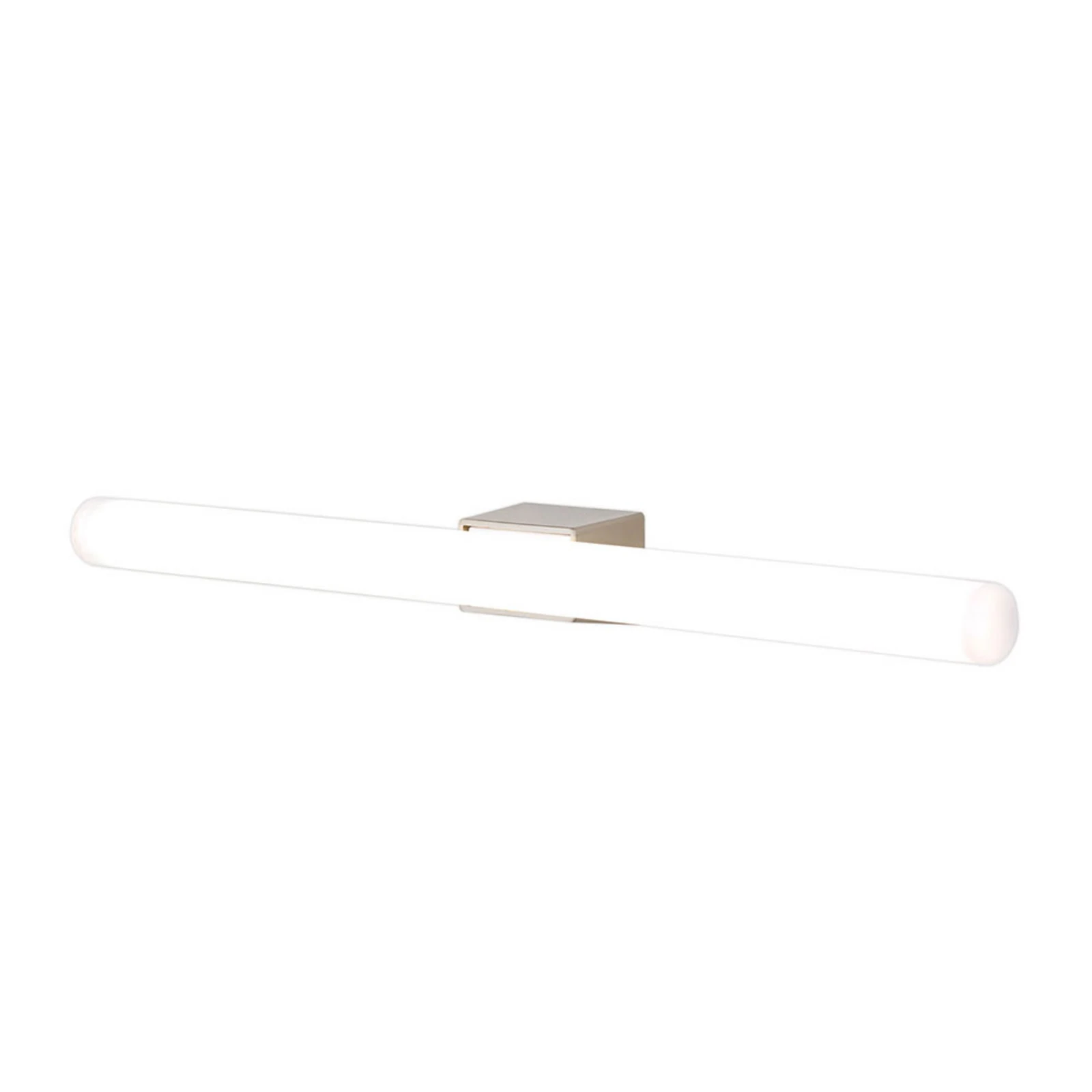 Lampada LED da specchi Visagist, nichel satinato