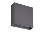 Ugar LED Candeeiro de Parede Exterior H14 Dark Grey - Lindby