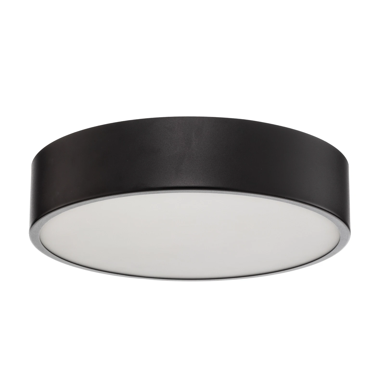 Plachetă plafonieră Kimban din metal, Ø 36 cm, negru