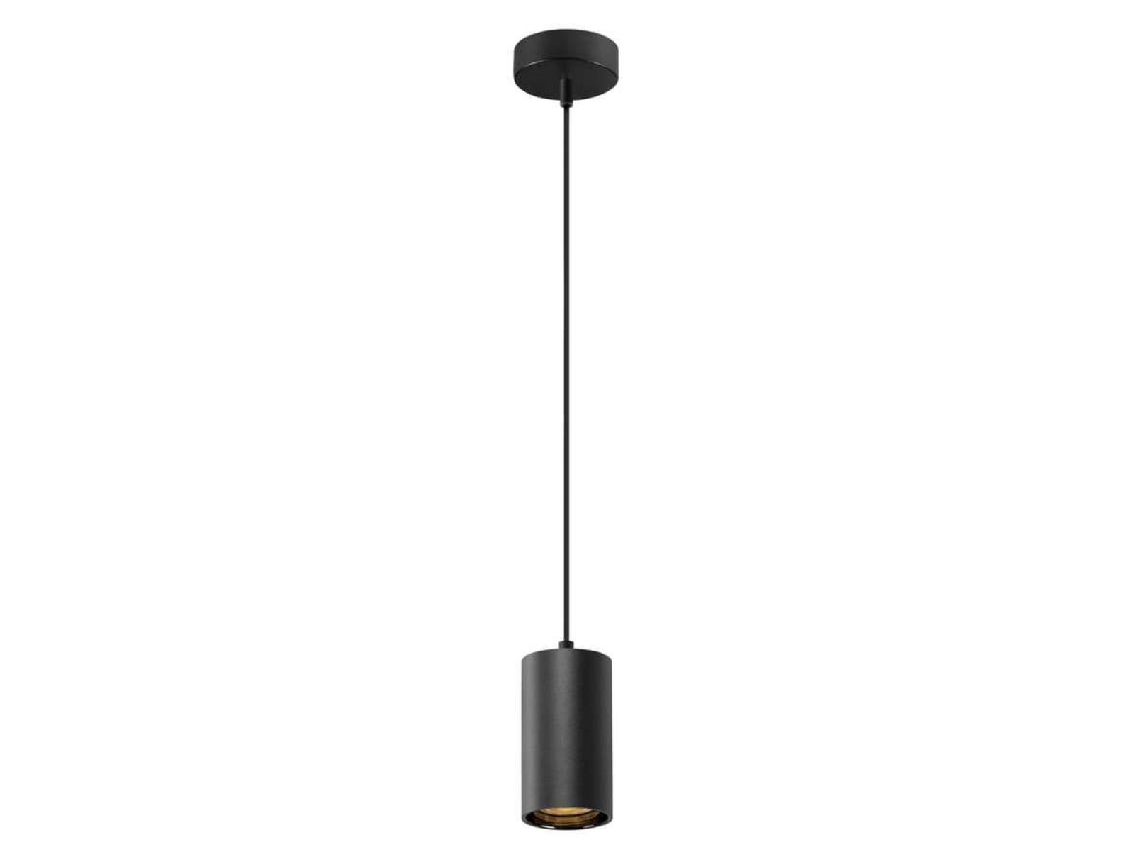 Asto Tube Candeeiro Suspenso Black - SLV