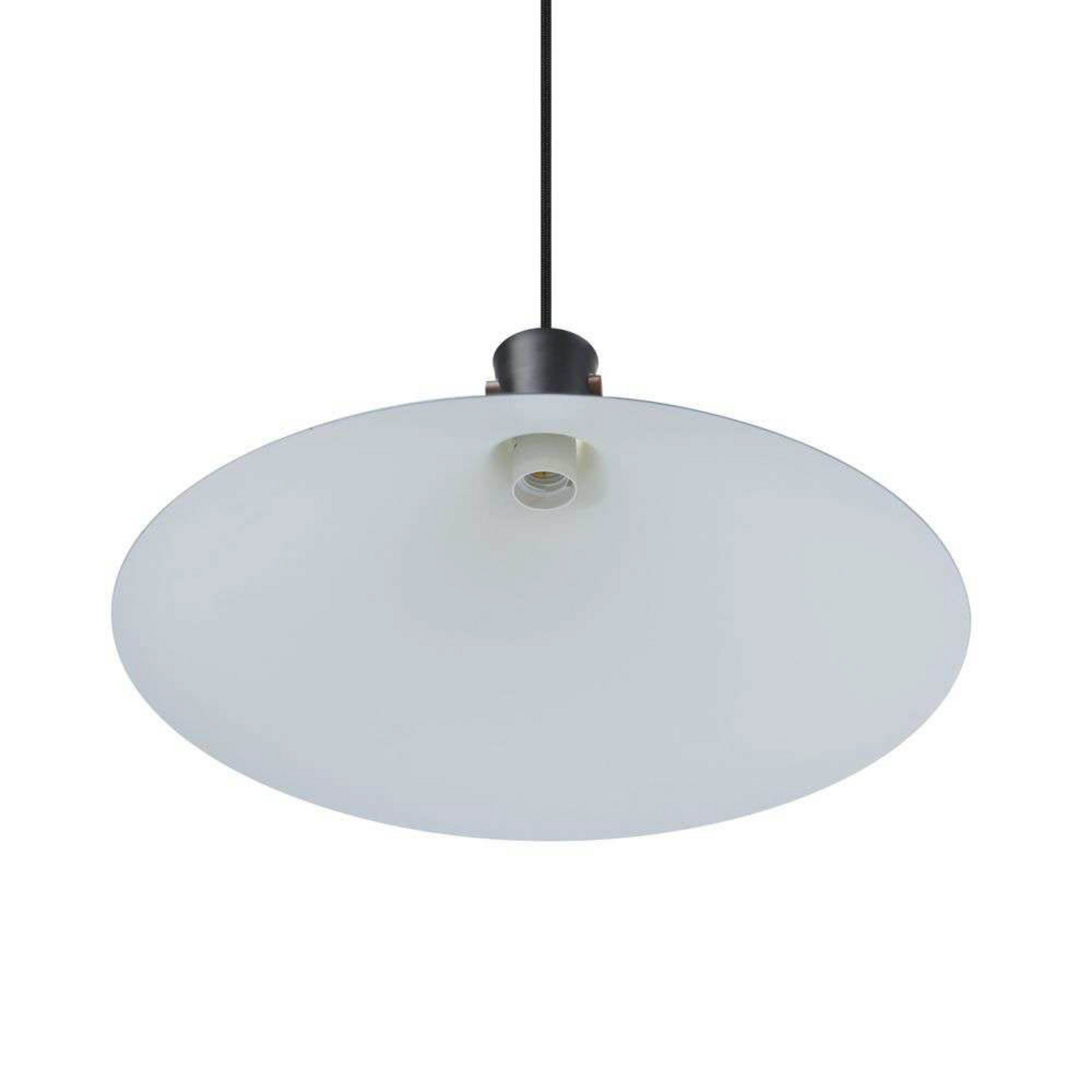Lampa wisząca Dorina, czarna, Ø 45 cm, metal
