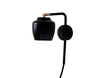 Nola Applique da Parete Nero - Cph Lighting