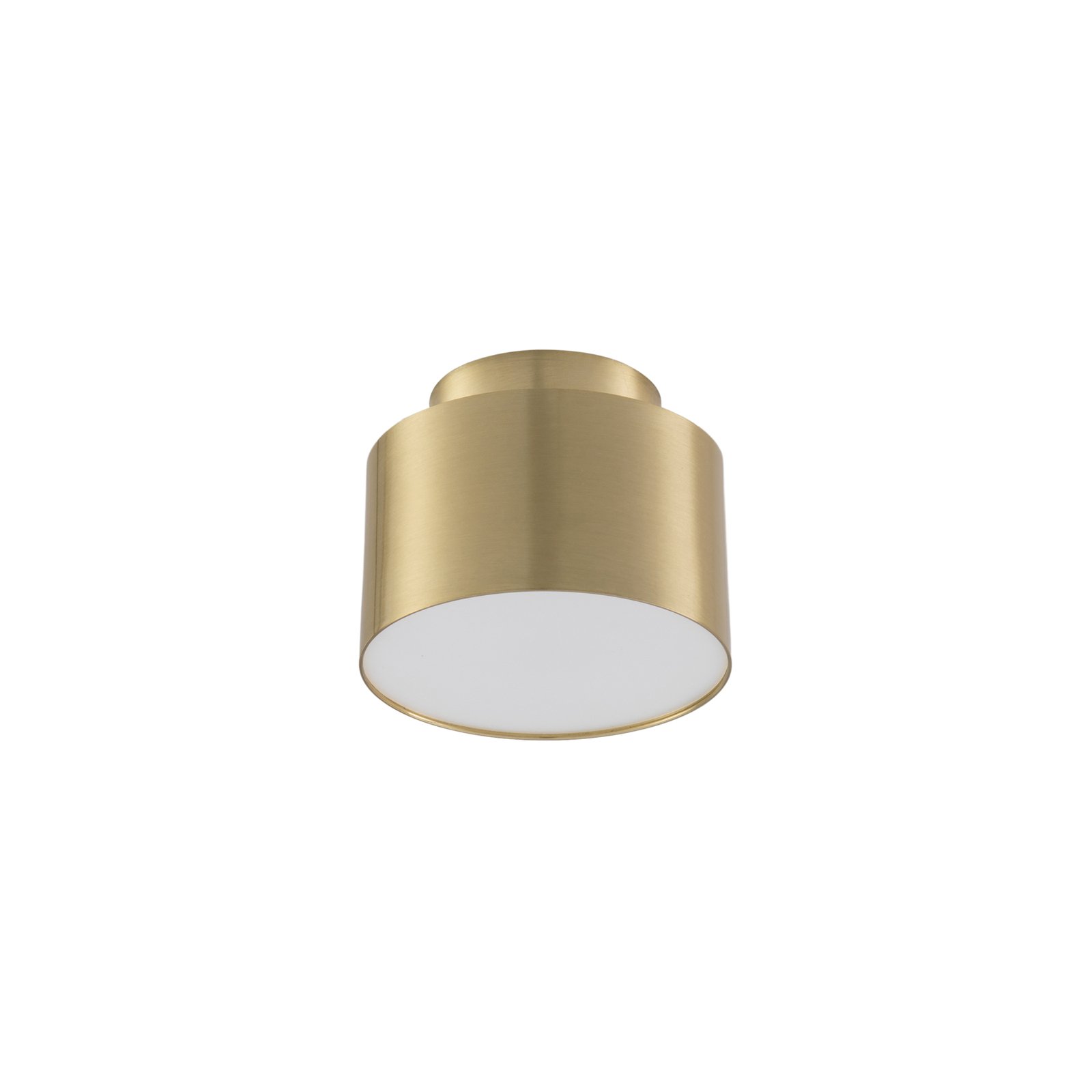 Lindby spot LED Nivoria, 11 x 9 cm, doré, métal