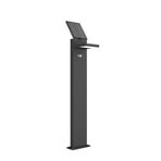 Silvan LED Solcelle Garden Lamp H100 w/Sensor Graphite - Lucande