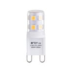 Λαμπτήρας καρφίτσας LED, διαφανής, G9, 2,5 W, 3.000 K, 280 lm