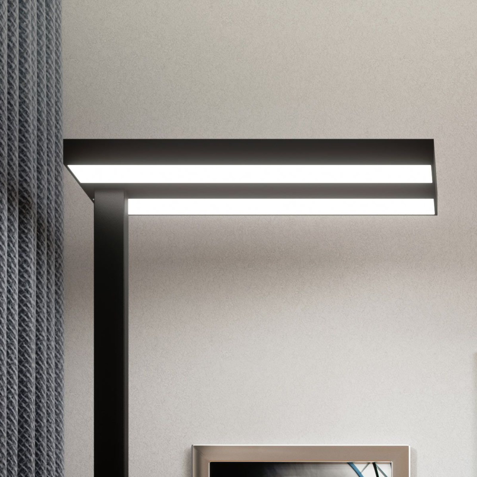 Logan Floor Lamp Black/White - Arcchio