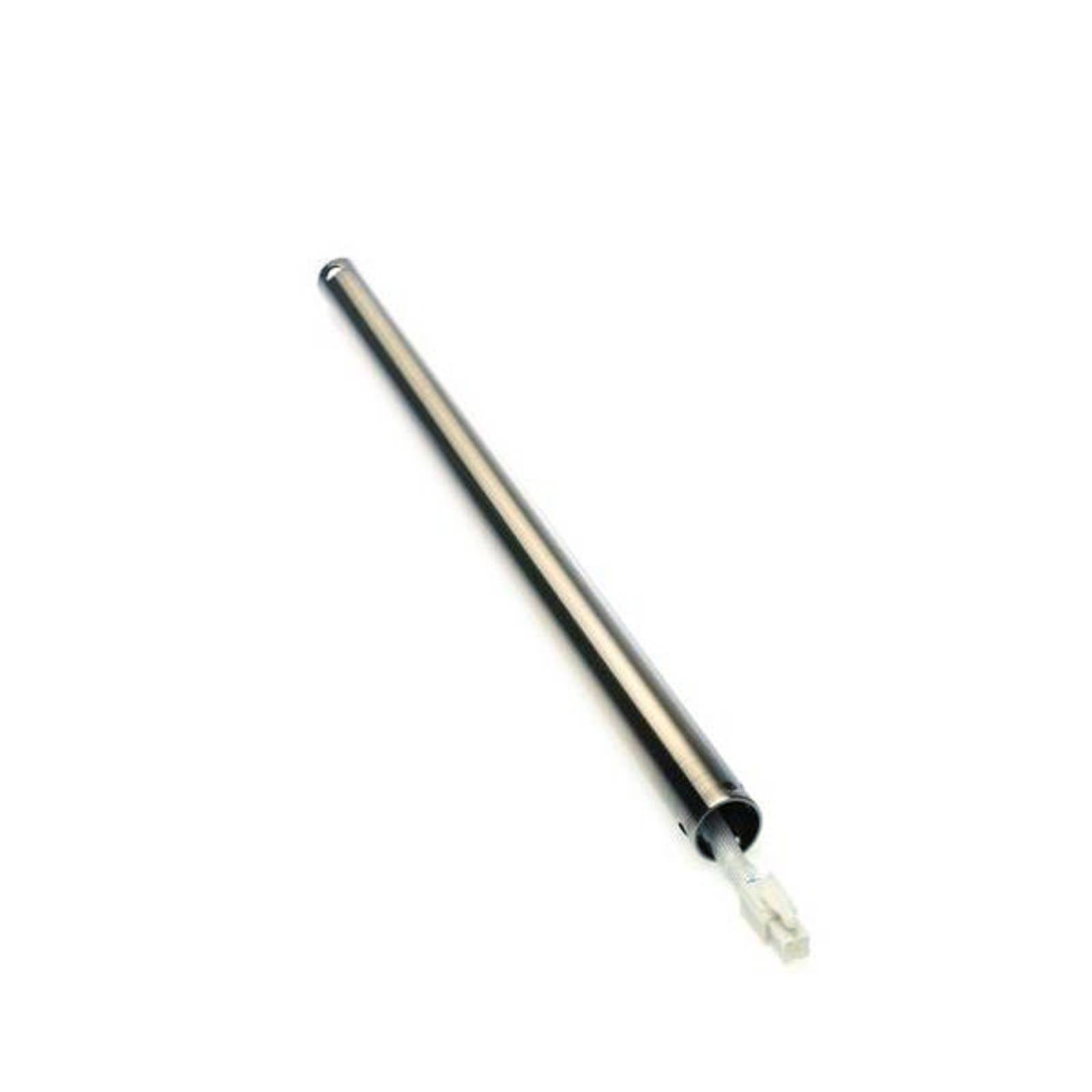 30.5 cm extension rod in brushed nickel
