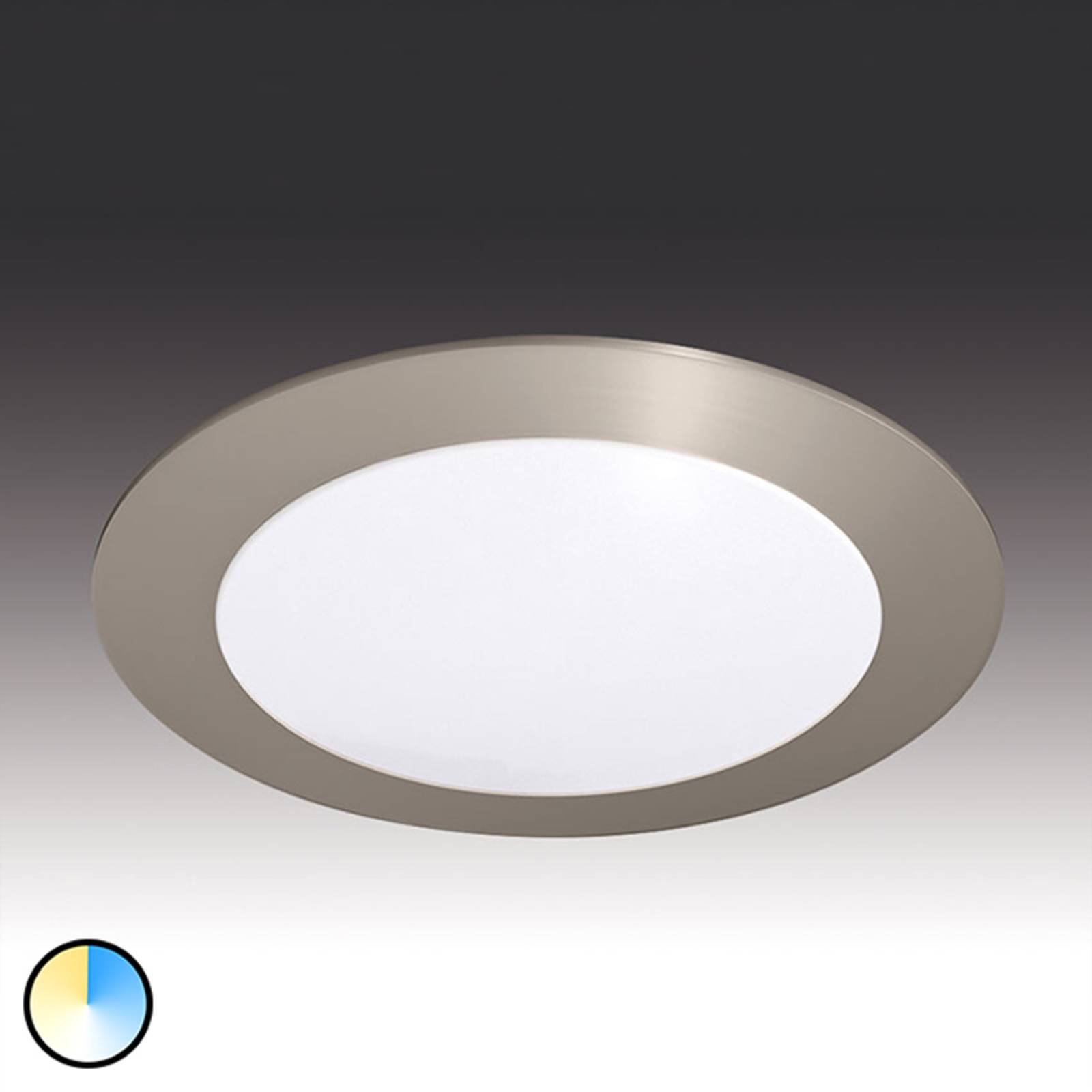 Image of Hera Lampe encastrable LED ronde Dynamic FR 68-LED 4051268121057
