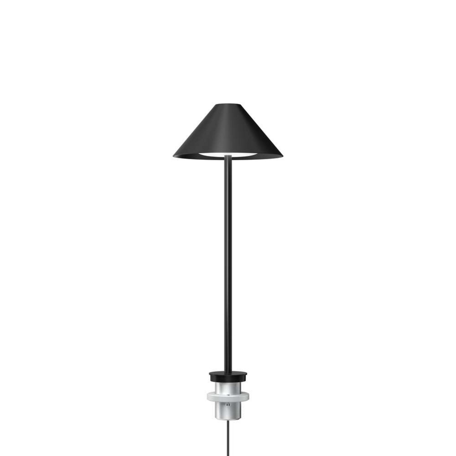 Keglen 175 LED Stolní Lampa w/Pin Dim-to-Warm Black - Louis Poulsen