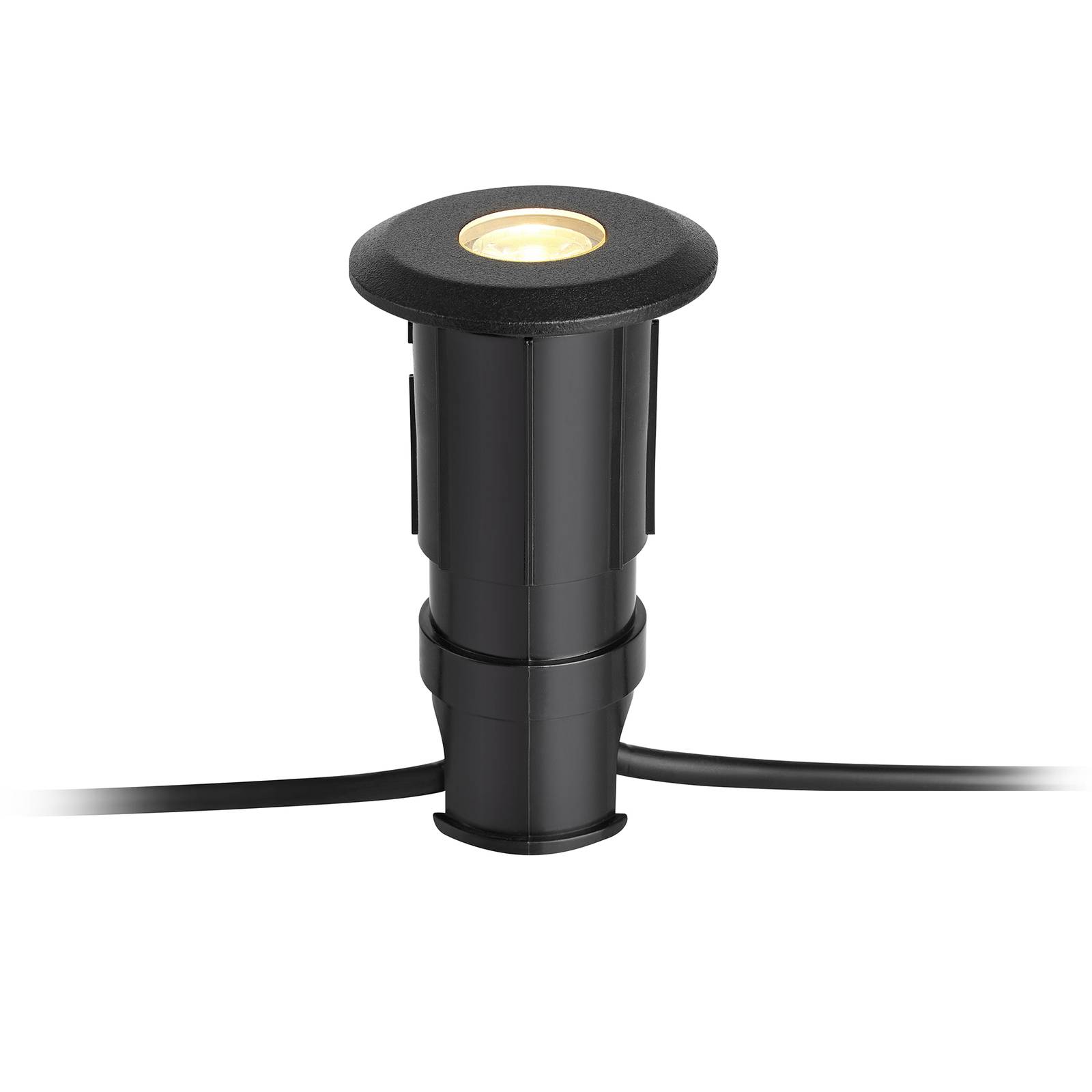 Garden 24 Decklight noir vers le haut 3 W