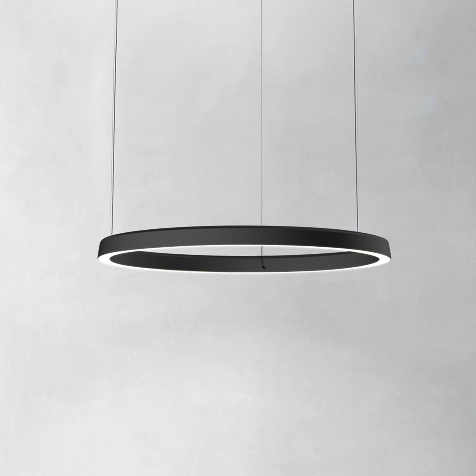 Luceplan Compendium Circle 72 cm, noir
