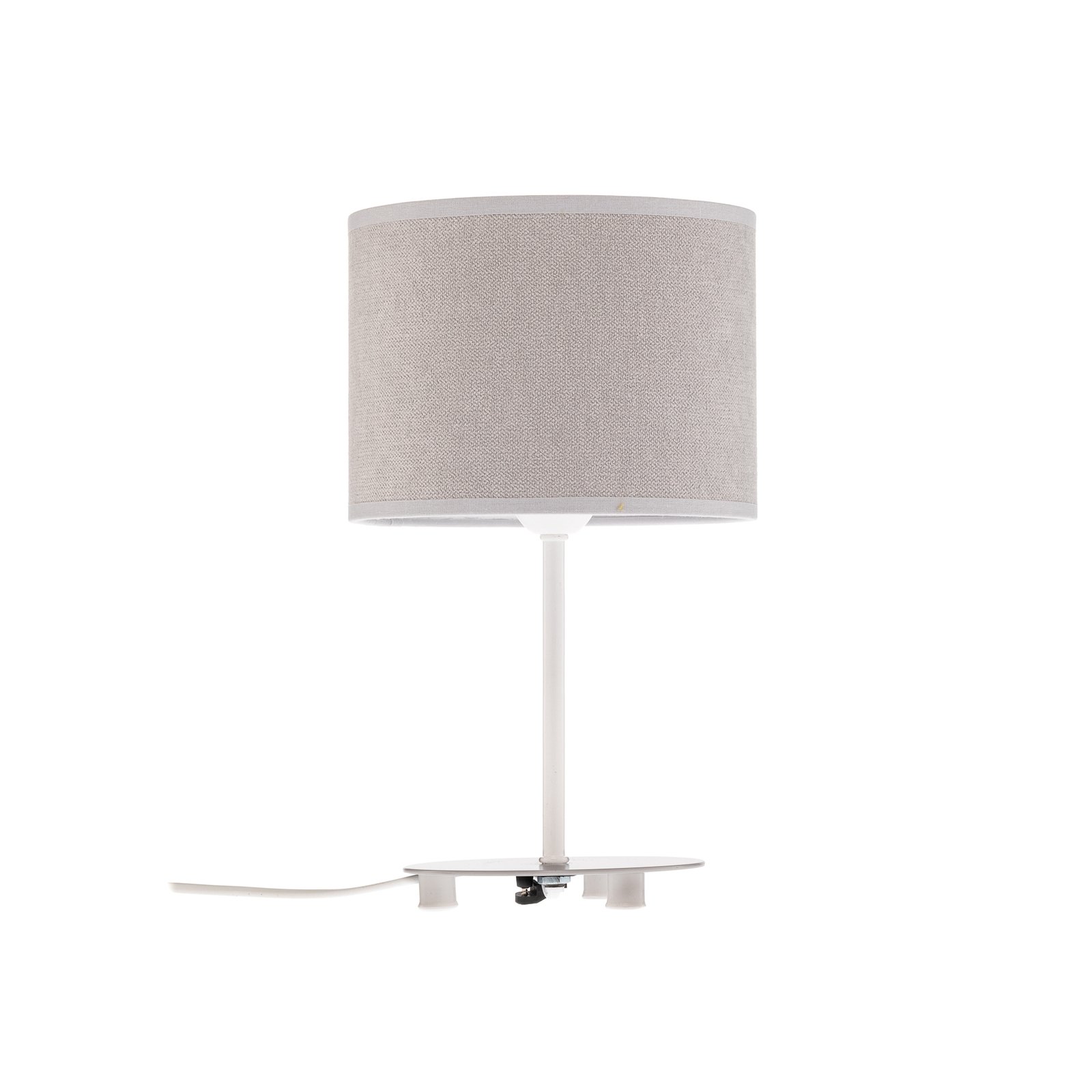 Pastell Roller table lamp height 30 cm grey