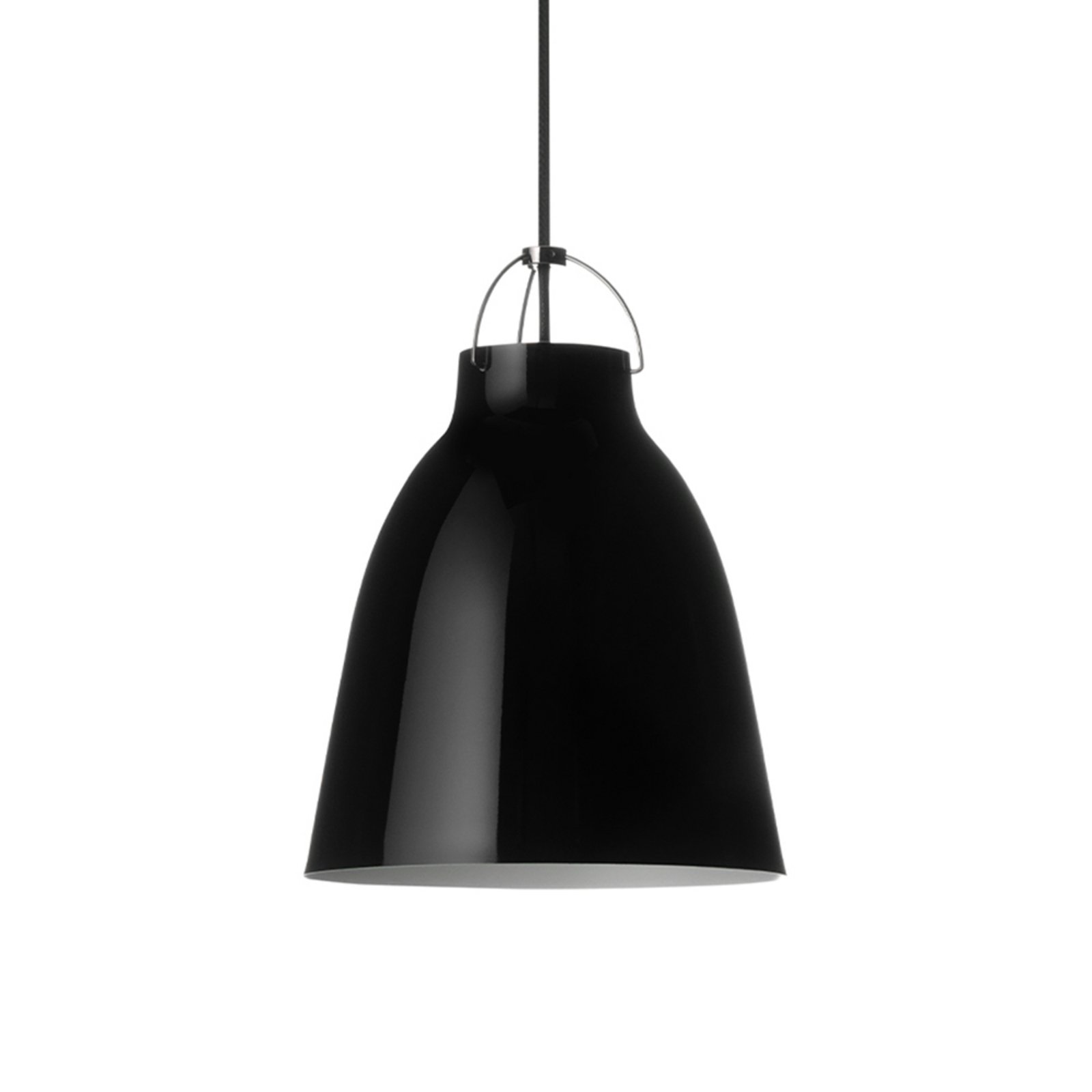 Caravaggio™ P2 Závěsná Lampa ČiernaČierna - Fritz Hansen