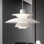 Louis Poulsen PH 5 hanglamp monochroom wit