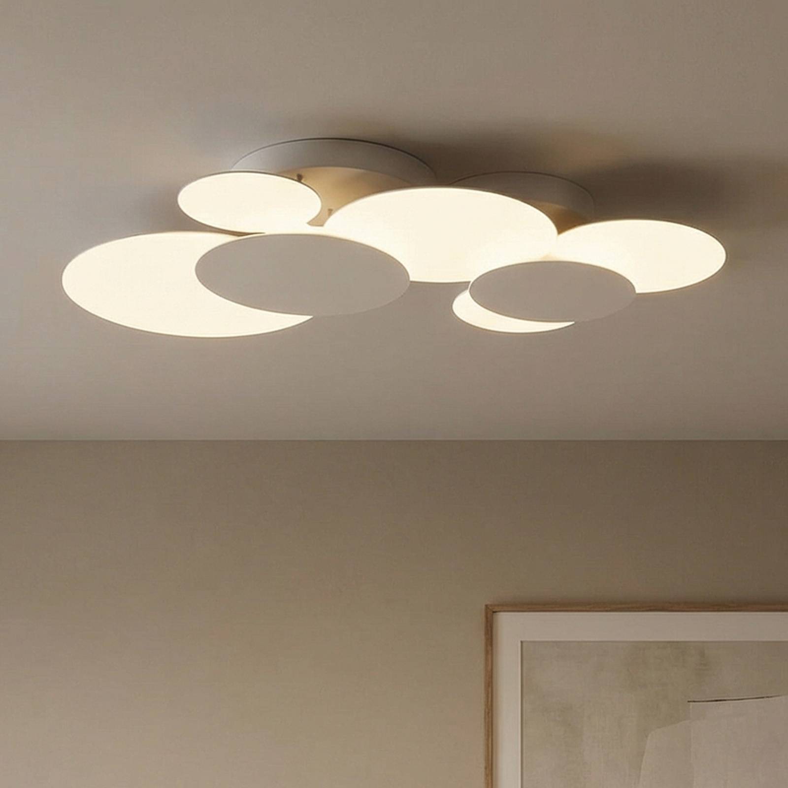 Ideallux Ideal Lux Cloud LED plafonnier longueur 74 cm