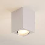 Arcchio Basir LED ceiling spotlight, white 8 W