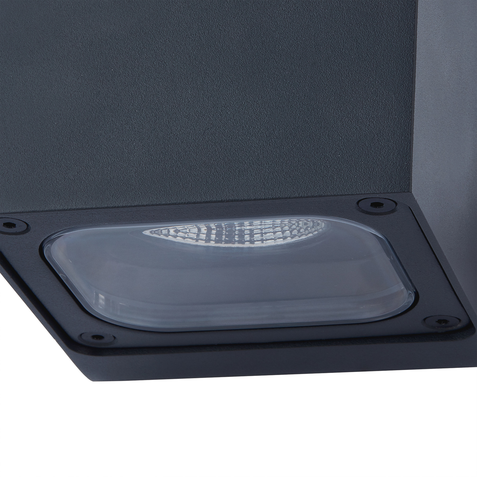 Merjem Small Up/Down Außenwandleuchte IP54 Dak Grey - Lucande