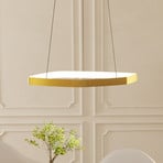 Vallerosa LED-hänglampa i mässing