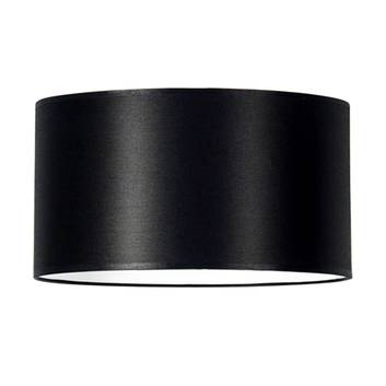 Corralee lampeskærm, Ø 50 cm, højde 25 cm, sort