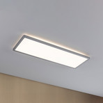 Paulmann LED paneel Atria Shine, chroomkleurig, lengte 56 cm, IP44
