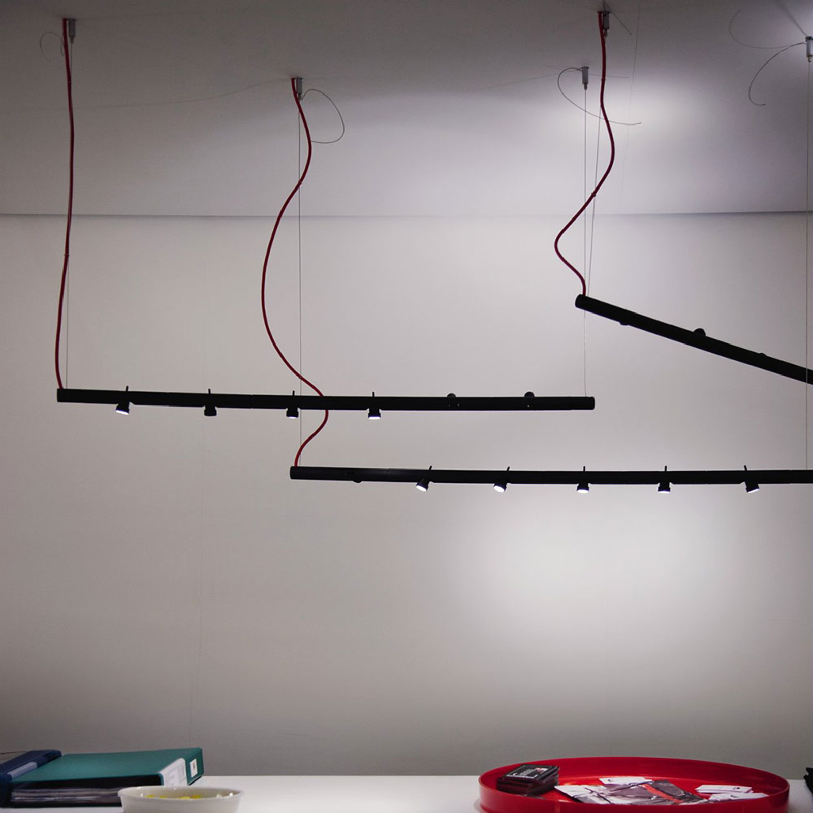 Martinelli Luce Colibrì 6-izzós LED függő lámpa