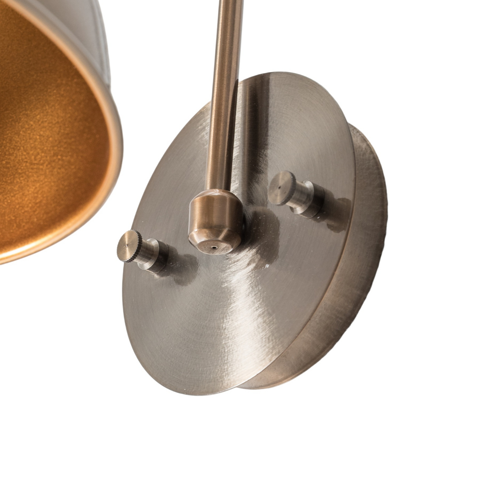 Wandleuchte Saglam, altmessing, Höhe 36 cm, Metall Wandleuchte Saglam, altmessing, Höhe 36 cm, Metall