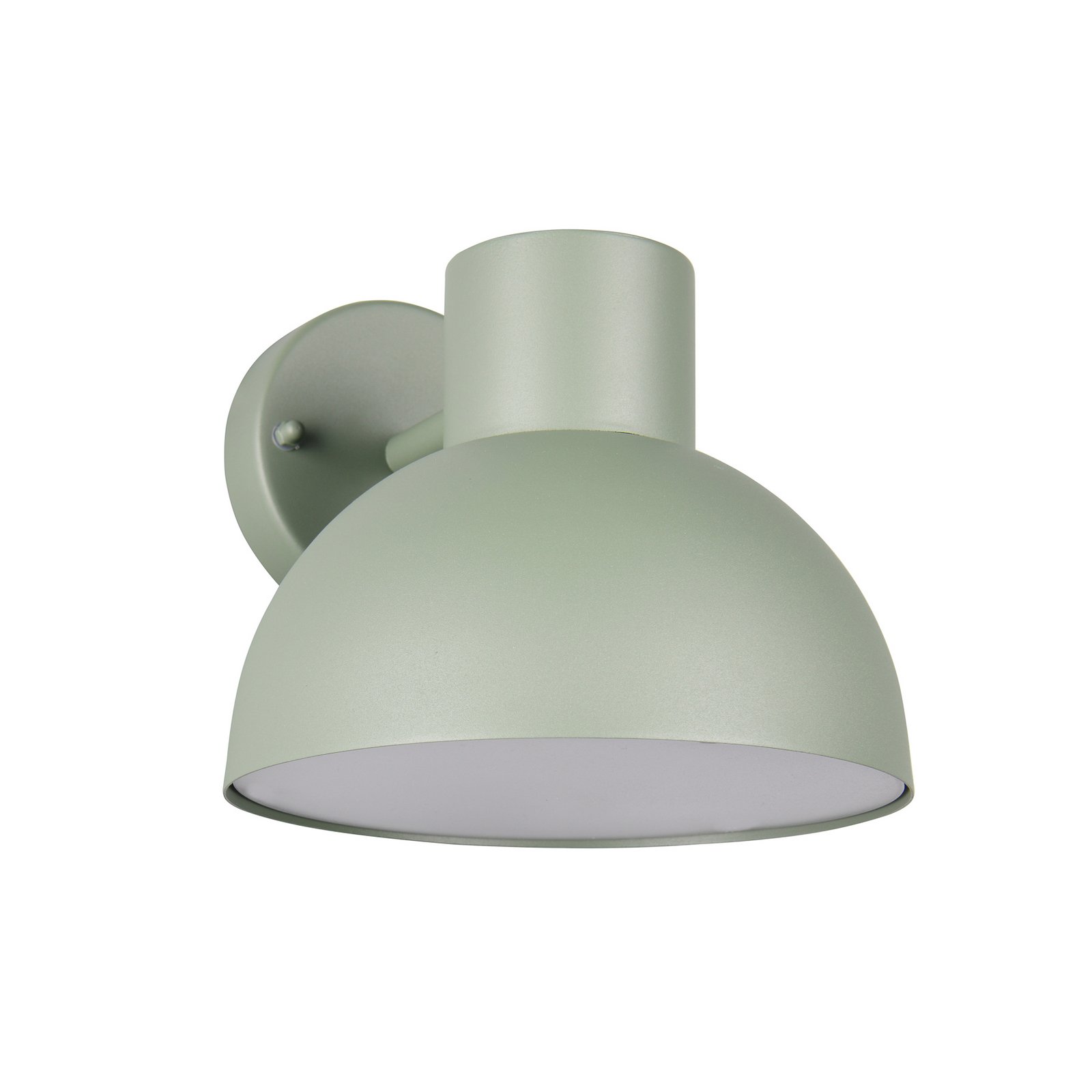Elbe outdoor wall light, green, die-cast aluminium, E27