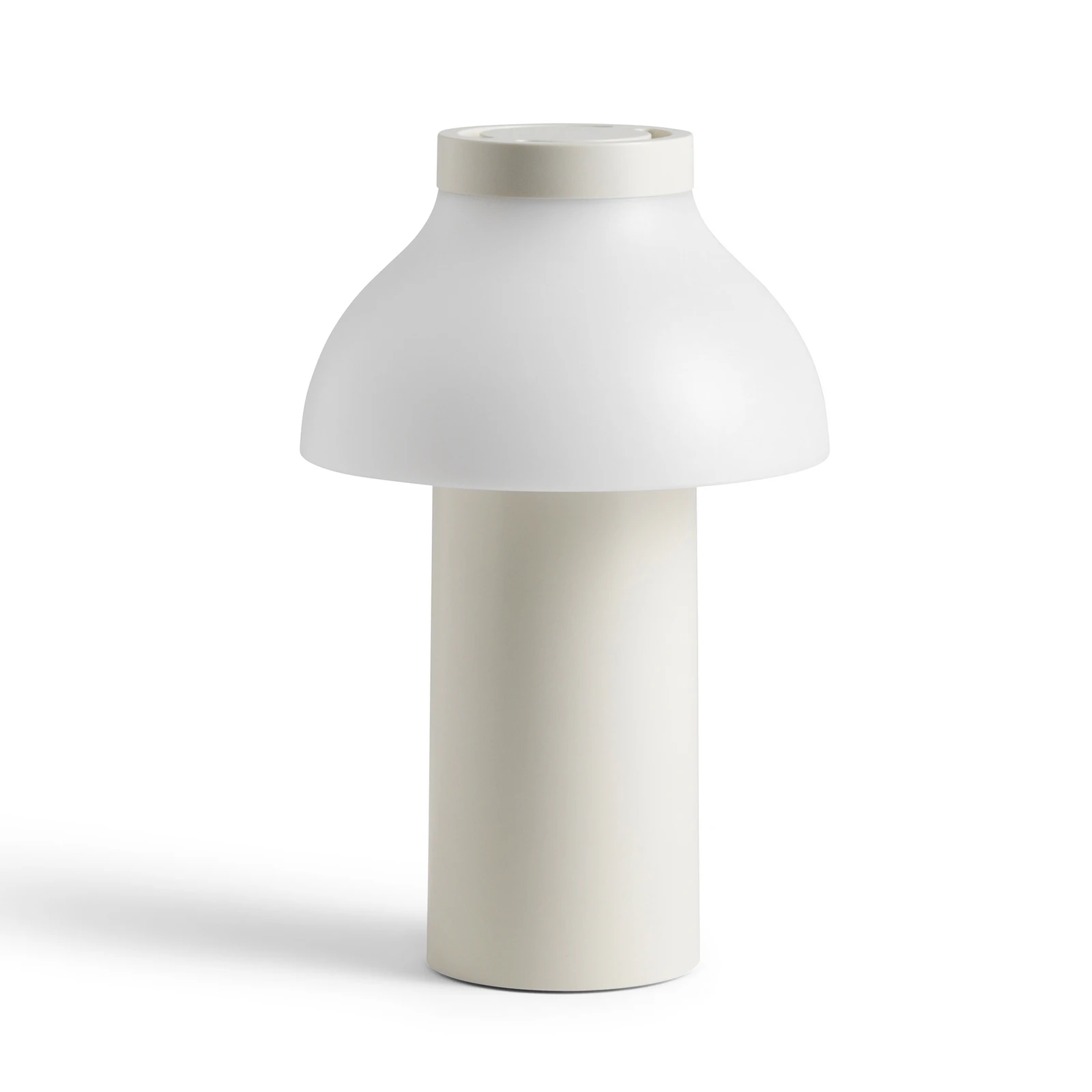 HAY PC Portable Lampe de table LED Batterie, blanc crème