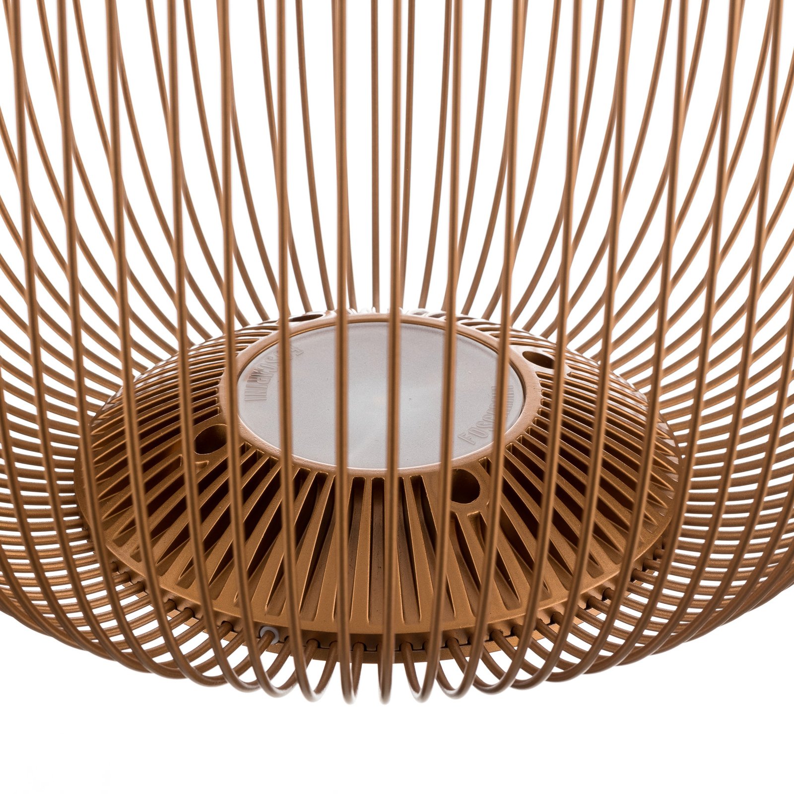 Spokes 1 LED-Pendellampe dimmbar kupfer - Foscarini